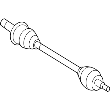 Mercedes-Benz 164-350-15-10 Axle Assembly