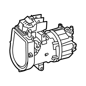 Mercedes-Benz S500 A/C Compressor - 000-830-80-04