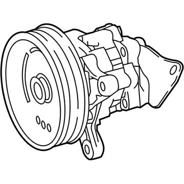 2002 Mercedes-Benz G500 Power Steering Pump - 003-466-54-01-80