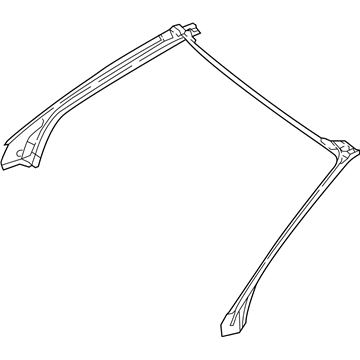 Mercedes-Benz 238-630-04-02 Sealing Frame