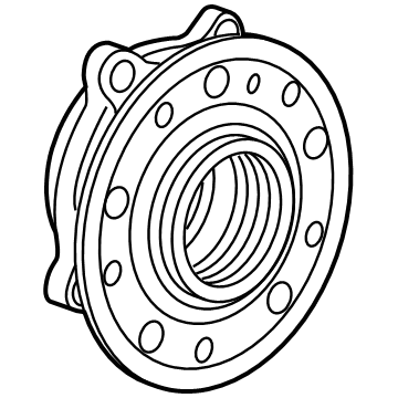 Mercedes-Benz 297-334-03-00 Hub Assembly