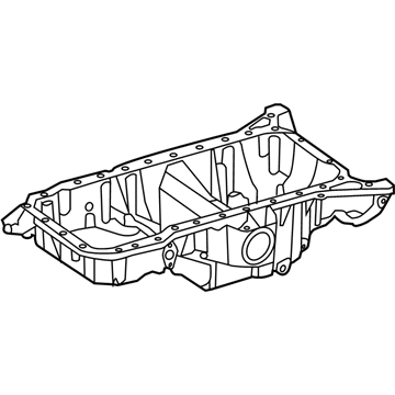 Mercedes-Benz 278-010-66-04 Upper Oil Pan