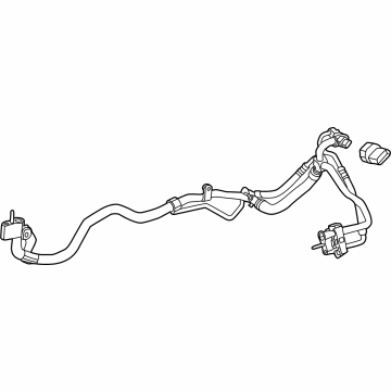 Mercedes-Benz 296-830-55-00 Suction Line