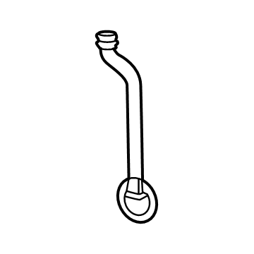 Mercedes-Benz 206-832-04-00-64 Drain Hose