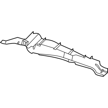 Mercedes-Benz 223-352-63-01 Track Bar Cover