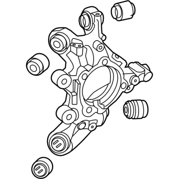 Mercedes-Benz 223-350-24-01 Knuckle