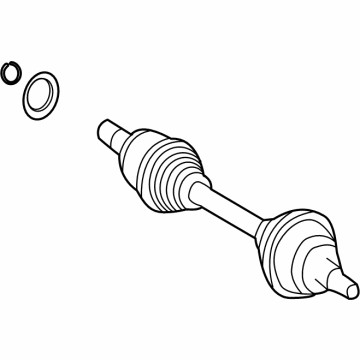 Mercedes-Benz 223-330-44-03 Axle Assembly