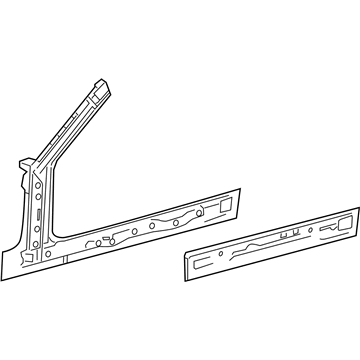 Mercedes-Benz 207-630-26-10 Aperture Reinforcement