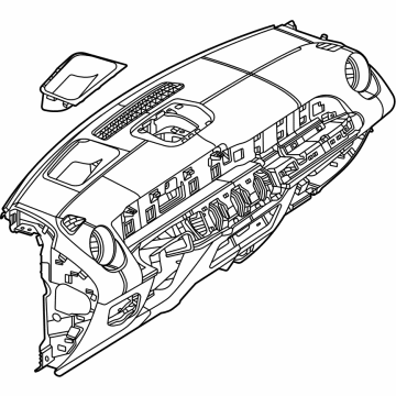 Mercedes-Benz 247-680-96-00-9051 Instrument Panel