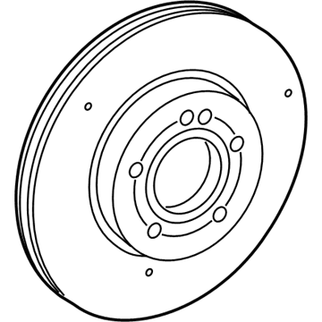 2023 Mercedes-Benz CLA45 AMG Brake Disc - 177-421-00-00