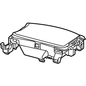 Mercedes-Benz 190-680-38-00-3D66 Rear Compartment