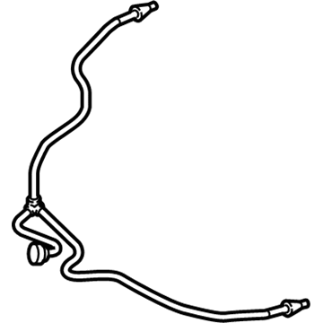 Mercedes-Benz 222-501-82-01 Vent Hose