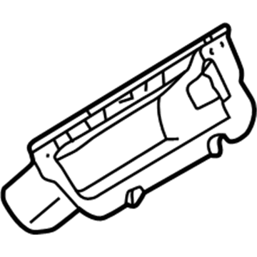 Mercedes-Benz 163-680-01-91-1A68 Glove Box