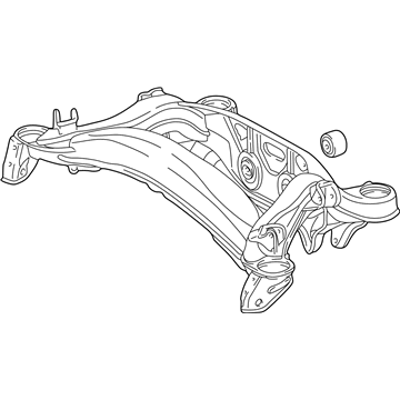 Mercedes-Benz 208-350-06-08 Suspension Crossmember