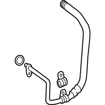 2012 Mercedes-Benz C63 AMG Power Steering Hose - 212-466-04-81