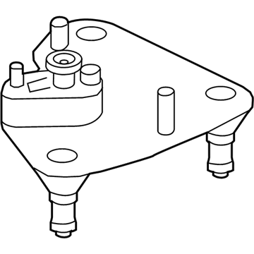 Mercedes-Benz 463-430-08-10 Hydraulic Pump Bracket