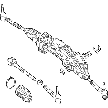 Mercedes-Benz 205-460-16-02-80 Steering Gear