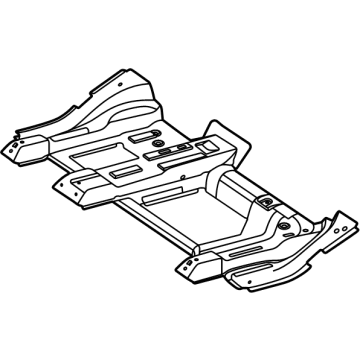 Mercedes-Benz 296-610-91-02 Seat Crossmember