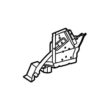 Mercedes-Benz 296-610-75-02 Rail Reinforcement