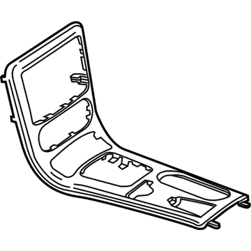 Mercedes-Benz 172-680-01-27 Trim Plate