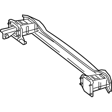 Mercedes-Benz 238-610-01-14 Impact Bar