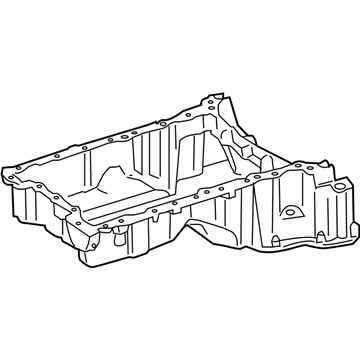 Mercedes-Benz E350 Oil Pan - 642-014-21-00