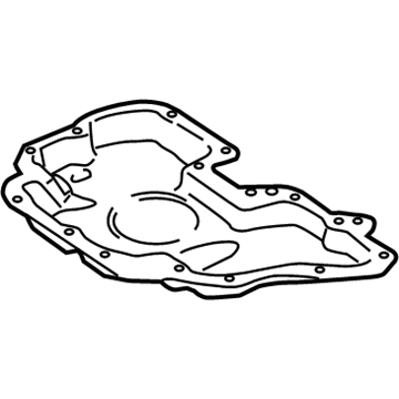 Mercedes-Benz E350 Oil Pan - 642-010-20-28