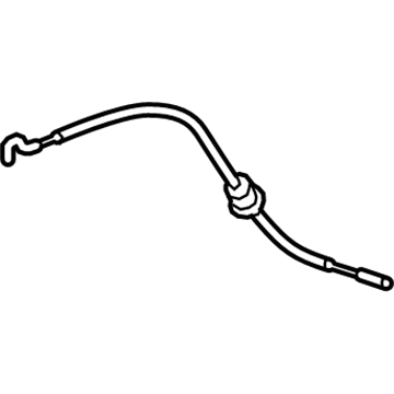 Mercedes-Benz GLE63 AMG S Door Latch Cable - 292-760-02-00