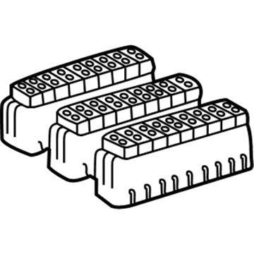 2002 Mercedes-Benz CLK55 AMG Fuse Box - 002-545-06-01