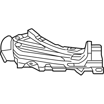 Mercedes-Benz 222-520-13-00-64 Front Shield