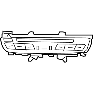 Mercedes-Benz 205-905-44-01 Hazard Switch