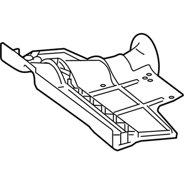 2019 Mercedes-Benz GLA250 Exhaust Heat Shield - 246-352-04-91