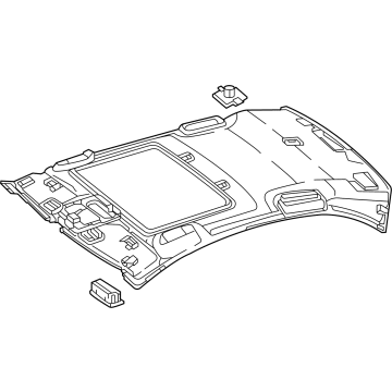 Mercedes-Benz 167-690-04-01-9H93 Headliner