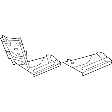 Mercedes-Benz 223-610-16-04 Rear Extension