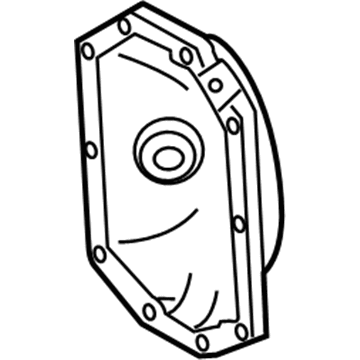 Mercedes-Benz G550 Differential Cover - 906-351-01-08