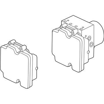 Mercedes-Benz S550e ABS Control Module - 222-431-01-00