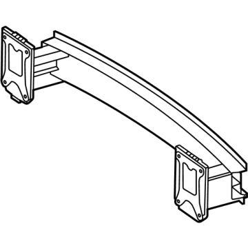 Mercedes-Benz 167-610-04-04 Impact Bar