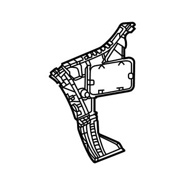 Mercedes-Benz 167-880-19-07 Side Bracket