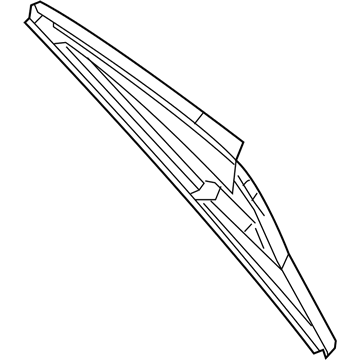 Mercedes-Benz B Electric Drive Wiper Blade - 246-820-10-45