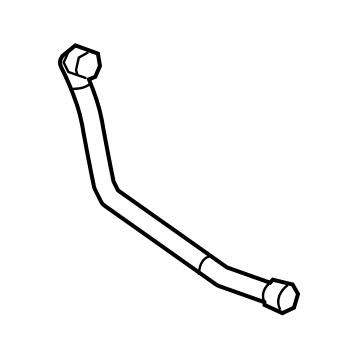 2021 Mercedes-Benz G63 AMG Radiator Hose - 463-501-35-00