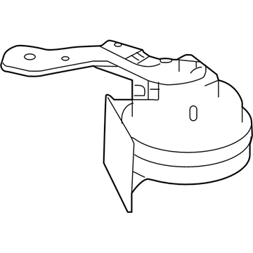 Mercedes-Benz 000-540-63-03 Lower Note Horn