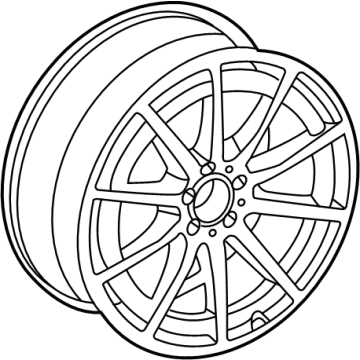 2023 Mercedes-Benz GLS63 AMG Alloy Wheels - 167-401-81-00-7Y51