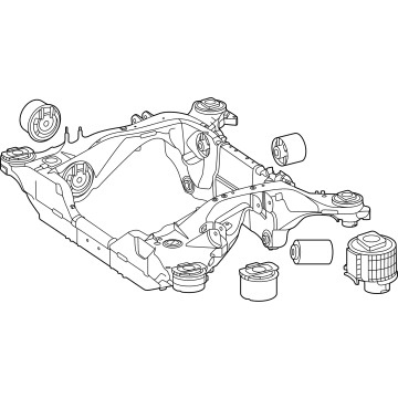 Mercedes-Benz 297-350-09-00 Suspension Crossmember