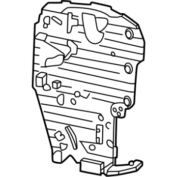 Mercedes-Benz 206-545-10-00 Control Module Bracket