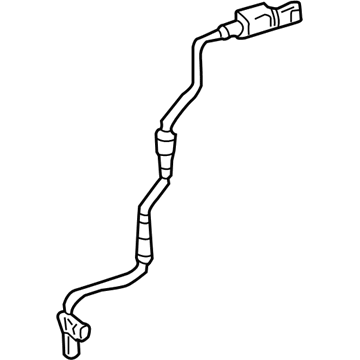 Mercedes-Benz C300 ABS Wheel Speed Sensor - 204-905-43-05