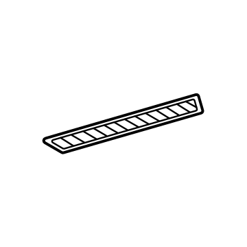 Mercedes-Benz 167-680-64-10 Rear Sill Plate