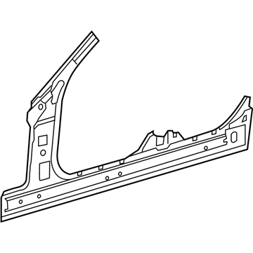 Mercedes-Benz 205-630-93-02 Inner Aperture Panel