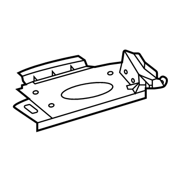 Mercedes-Benz 206-630-57-00 Reinforcement Panel