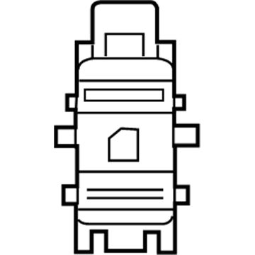 Mercedes-Benz CL65 AMG Window Switch - 216-870-04-10-7J22