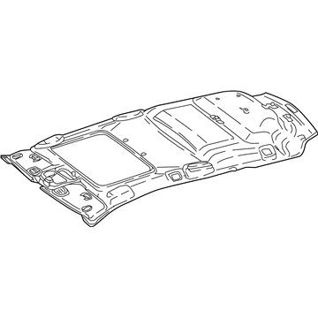 Mercedes-Benz 213-690-29-04-7M85 Headliner